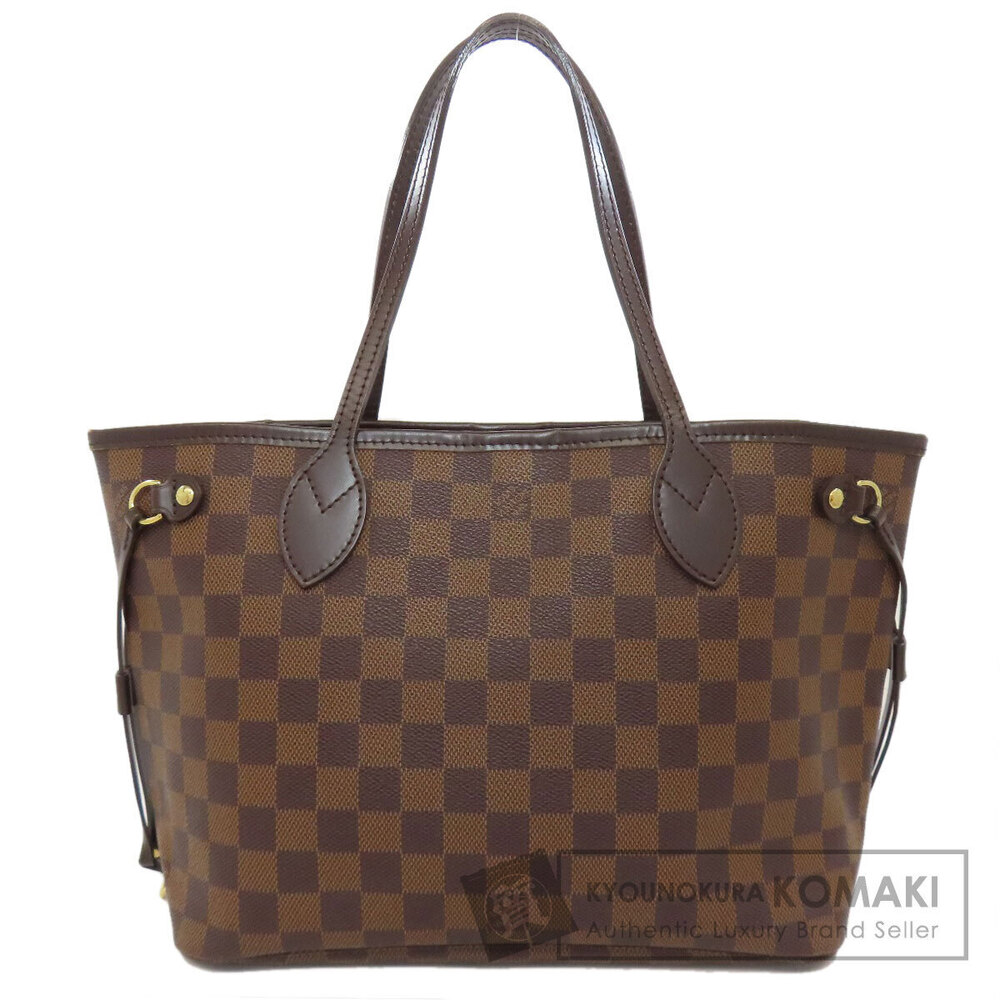 Louis Vuitton Neverfull Tote Bag Damier Canvas - Picture 1 of 11